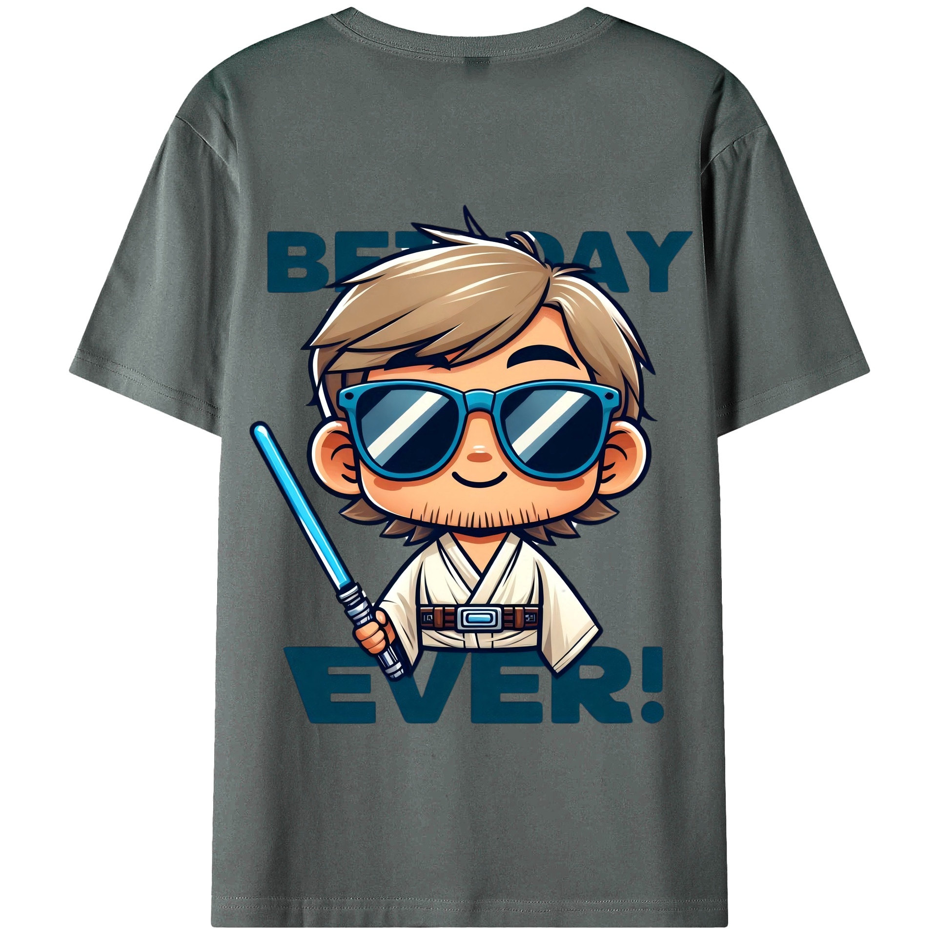 （画像用） スター・ウォーズ Star Wars 綿100％半袖Tシャツ（背面プリント）